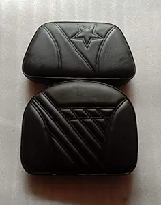 Nayyar Seats Artificial Leather PU Foam Tractor Seat Cover Pair for Mahindra 265, 275, John Deere, Sonalika, Eicher 380, 241, 485, 248, 551, 557, 480, 884, 548, 776, 650, Powertrac, Massey HMT (Black)
