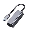 Adaptador de red USB 3.0 2.5GBase-T RTL8156B 2500/1000/100Mbps USB 3.1 Gigabit Ethernet tarjeta RJ45 controlador LAN para com