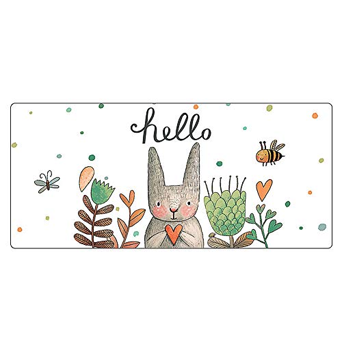 Preisvergleich Produktbild Grosses Mousepad,900 X 400x4mm XXL Mousepad Tischunterlage,spezielle Oberfläche Verbessert Geschwindigkeit Und Präzision Fransenfreie Ränder,Rutschfest Strapazierfähig Office Und Gaming Mousepad