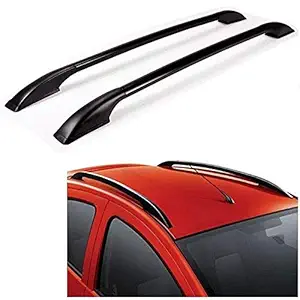 Dhe Best RF-04 Car Stylish Drill Free Roof Rails Black for Maruti Eeco