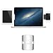 Produktbild myfei Dual Monitor Display Clip Ständer, verstellbarer Multiscreen-Halterung Tablet Halter für Laptop Handy iPad