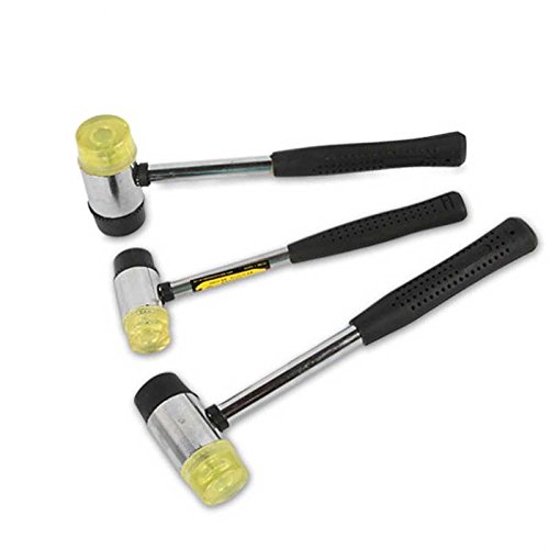 Hrph Multi-Purpose-Kopf-Power für Schmuck DIY Fertigkeit Werkzeuge 25/30/35/40 MM Double Face Gummihammer Reduzierte - 4