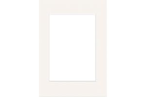 DEHA DESIGN DEHA Picture Mount Ivory A2, 42x59.4cm to fit Image Size A3, 29.7x42cm, Acid-Free Protective Photo Mount - Ivory