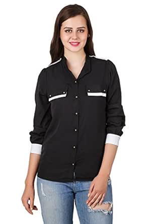 smart casual black shirt