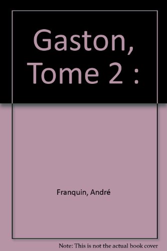 couverture de : Gaston