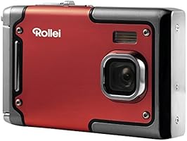 Rollei Sportsline 85 - Digitalkamera - 8 Megapixel - 1080p Full HD Videofunktion - wasserdicht bis zu 3 Metern - Rot