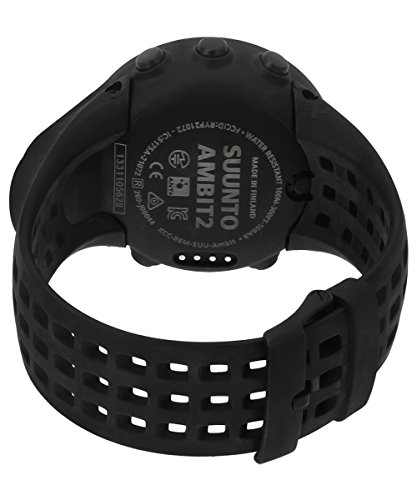 Suunto Ambit2 Black (HR) Reloj con GPS Integrado, Unisex, Negro