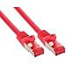 Produktbild InLine 76905R S/FTP Patchkabel (250MHz, halogenfrei, Kupfer, 5 m) rot