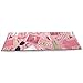 Produktbild QIAOJIE Yoga Mats Book Print Crystal Velvet Yoga Mats Extra Long 71 Inch Luxury Eco Friendly Fitness Mat for All Types of Yoga, Pilates & Floor Exercises
