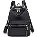 Produktbild Frauen Leder Rucksack Oxford Wasserdicht Damen Rucksack Studenten Schultertasche Tasche Reise Handtasche Rucksack - 26.5cm * 13cm * 33cm (schwarz),Black-OneSize