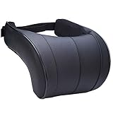 Die Konstruktion aus Memory-Schaum und das kompakte ergonomische Design passen sich an Ihre einzigartige Form an, um die Nackenstütze zu halten.