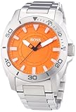 Boss Orange Herren-Armbanduhr XL Big Day Analog Quarz Edelstahl 1512947