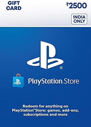 Rs.2500 Sony PlayStation Network Wallet Top-Up ( Email Delivery in 1 hour- Digital Voucher Code)