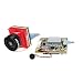 Produktbild RONSHIN Caddx Turtle V2 1080p 60fps FOV 155 Grad Super WDR Mini HD Kamera OSD Mic f¨¹r RC Drone rot