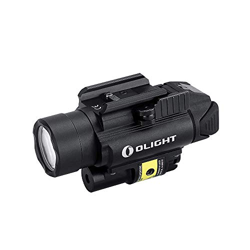 OLIGHT PL-1 II VALKYRIE - Lampe Pistolet Puissante 450 Lumens LED Cree XP-L CW, Appliquable pour Pistolet Fusil à Armes MIL-STD-1913 et Glock, Application de la Loi, Batterie CR123A 1600mAh