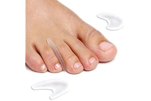 PediGel - Medically Approved Polymer Gel Toe Separator for Overlapping Toes - Universal - 4 Units