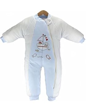 MIS Kinder Schlafanzug Babyschlafsack Schlafstrampler Jungen