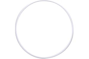 DRUNA Aro de Plástico para Gimnasia Indigo Blanco