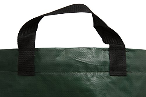 Windhager Gartensack Laubsack faltbar platzsparend 80 L, grün, Durchmesser 45 x 50 cm, 06779 - 2