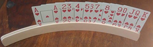 Elysium Enterprises Playing Cards Holders. Large. Set of Four. With Pack of Cards.