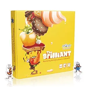 Moody Macaw The Brilliant Board Game Learn Multiplication Through Play Geeky STEM Toy for Boys and Girls (7 Years and Up)