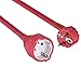 Produktbild Electraline 101542 – Raiser-Garten 10 M mit Schuko, Kabel 3 G1,5 mm², IP20, rot