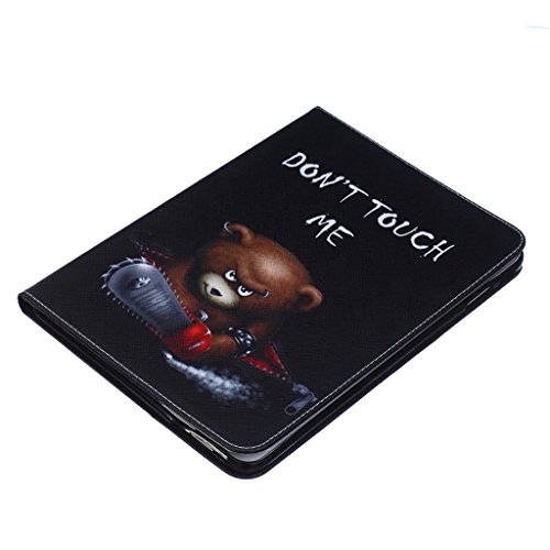 Für Samsung Galaxy Tab 4 10.1 inch SM-T530/T531/T535 hülle, idatog(TM) Magnetische Schlag Buch Art Schutzhülle, Hohe Qualität Klassische Bunte Kühles Muster Design Premium PU Leder Faltender Pad Kasten mit Stand Funktion Folio Schutzhülle Perfekt Passt Für Samsung Galaxy Tab 4 10.1 inch SM-T530/T531/T535 - 3