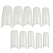 Imported 500pcs Professional Quality False Acrylic Nail Art Tips French Style...-15004399MG RS.315.00