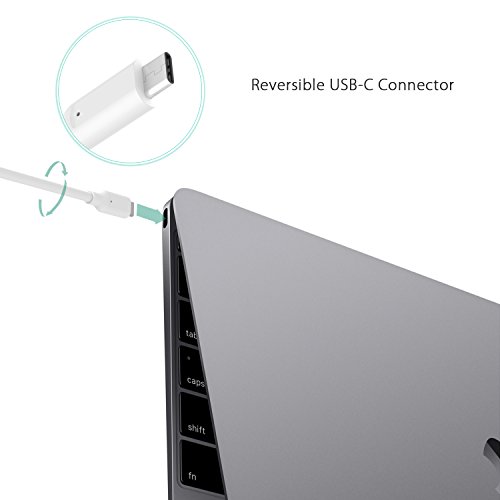 AUKEY USB C Adapter auf Gigabite Ethernet Aluminium RJ45 10/100/1000 bit Ethernet Konverter für Type C Geräte inklusive MacBook Pro 2016, Google ChromeBook Pixel, usw. - 6