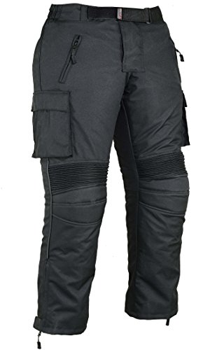 Pantalones de protección para Hombre de Moto Impermeable, W38 L32