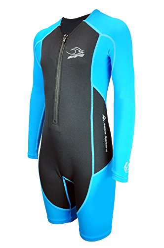 Aqua Sphere Stingray - Core Calentador de Neopreno Manga Larga, Azul, 8