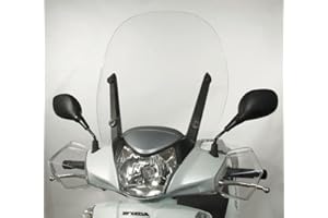ISOTTA Cupolino di ricambio tipo originale trasparente per honda sh 300 2011-2014