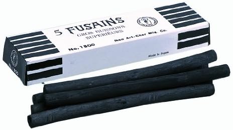 Charcoal No. 1800 (Yanagi) Round shaft 5 pieces high heat treatment