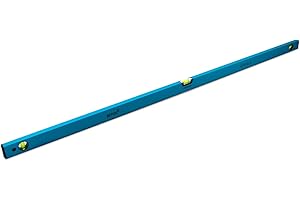 Bituxx Wasserwaage magnetisch Magnetwasserwaage Wasserwage Richtwaage Messwaage Bauwaage 3 Libellen Aluminium 150cm