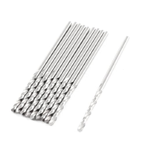 10 Stück 1,2 mm x 17 mm x 38 mm Flute Metall Marble HSS Twist Bohren Bohrer