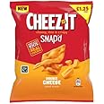 Cheez it I Cheesy Thin Crispy Snap'd I Price Marked £1.25 I Double Cheese Baked Snacks 65G I pack of 12