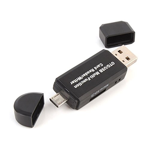 jincome Lector de Tarjeta OTG Multifuncional Lector de Tarjeta Micro SD/SD/USB para teléfonos Inteligentes/tabletas con función OTG, PC y Notebooks