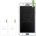 Produktbild 2 x PROTOMAX 3D Schutzglas für SAMSUNG J7 2017, WEISS, Vollumrandung Schutzfolie Displayschutz 0,2 mm, WHITE (2er Pack)