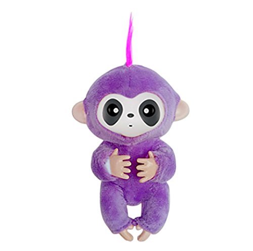 Buy Aobuang Lntelligence Baby Monkey Shirt Mini Plush Clothes For Fingerlings Baby Monkey Kids Gift Purple Online At Desertcart Gambia