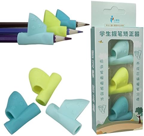 Pencil Grips, 3PCS/Set New Pencil Holder Children Pen Writing Aid Grip Posture Correction Tool