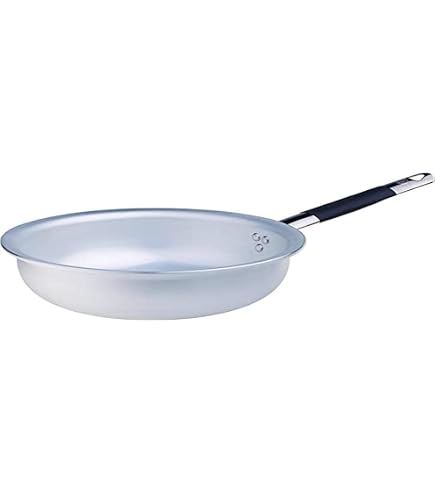 Pentole Agnelli Bratpfanne Aus Aluminium, 28 Cm, 5 Mm Dick – Mit Edelstahlgriff
