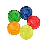 Pedal de Efecto de Guitarra Eléctrica Pie Nail Cap Amplificadores Interruptor de Pie de Color Caramelo Toppers Perilla Accesorios