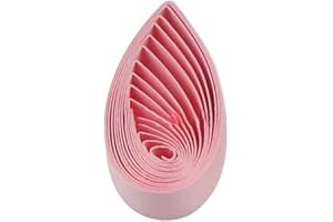 ODETOJOY Rosa Paper quilling Carta 3mm lunghezza Paper quilling 120gr DIY decorazione regalo di carta per origami strisce quilling larghezza 54cm