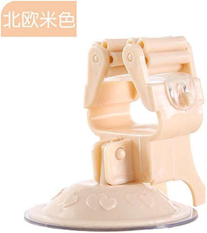 ShouYu A group of 3 non-marking from the screws attaching the door hanger kitchen and bathroom-Hook Punch-free suction mops, the Nordic Beige
