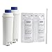 Produktbild 2 x DeLonghi Wasserfilter + DeLonghi Entkalker Mini 2x100ml + QUVIDO Reinigungsbürste