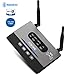 Produktbild Hosome Bluetooth 5.0 Transmitter Empfänger Bluetooth Adapter Audio 80m Reichweite mit NFC Verbindung 3,5mm Aux Digital Optischem Toslink apt-X HD/LL, Zwei Verbindung für TV PC Heimstereosystem
