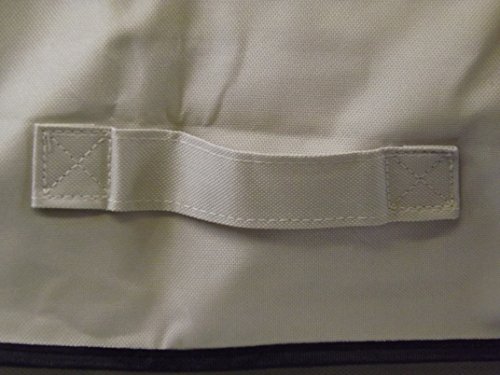 Neusu Belastbare Unterbett-Aufbewahrungstasche Für Bettwäsche – Stabiles 600D Polyestermaterial Mit Verstärktem Griff – Für Die Aufbewahrung Von Oberbetten Bis Zum Format „King Size“ (96 cm x 48 cm x 18 cm) – Alternative Zur Blanket Box - 3