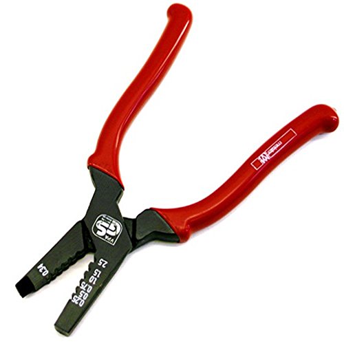 Aderendhülsen Zange 165mm lang Kabelschuhzange Quetschzange Hülsenzange 1737706