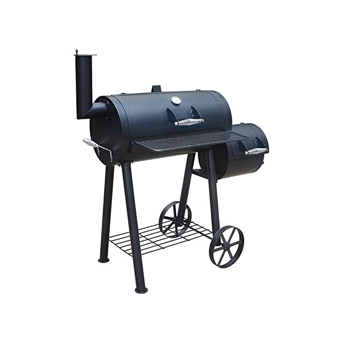 Smoker Holzkohlegrill Edmondton Von El Fuego Grill Bbq Grillwagen Barbecue