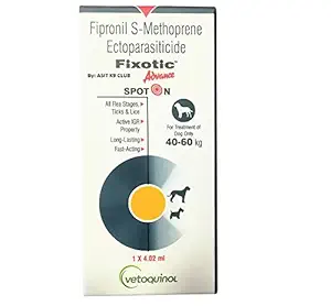 Vetoquinol Fixotic Spot On (40kg-60 kg) by ASIT K9 Club